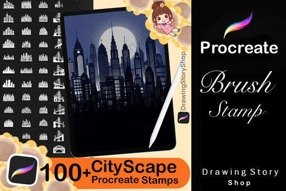 100 Procreate City Scape Stamps: Creative Power with Practical Pitfalls to Avoid
