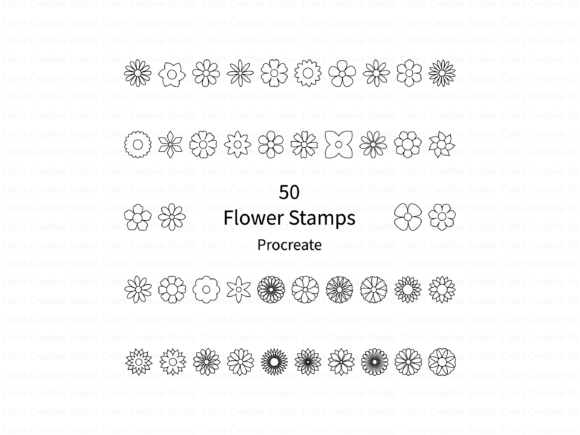 50 Flower Outline Procreate Stamp Brush: A Practical Guide for Digital Artists