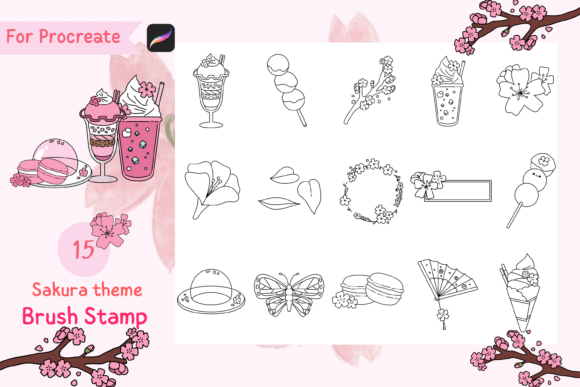 Enhancing Creative Workflows with the Procreate Brush Stamp Sakura Theme