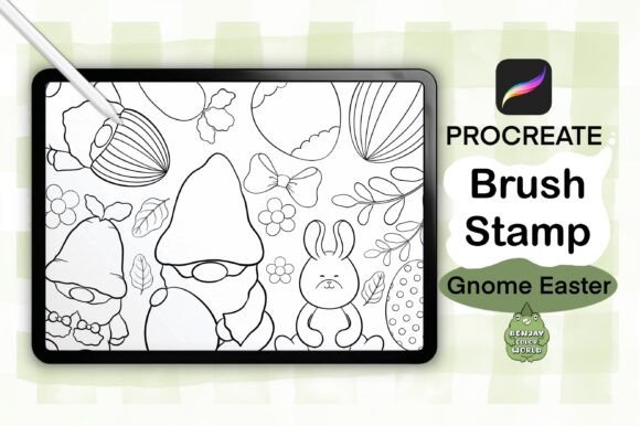 Gnome Easter Brush Stamp: A Practical Creative Resource for Digital Artists and Crafters