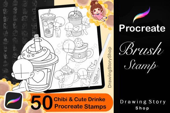 Procreate Chibi Cute Drinks Brush Set: A Creative Tool with Common Pitfalls to Avoid